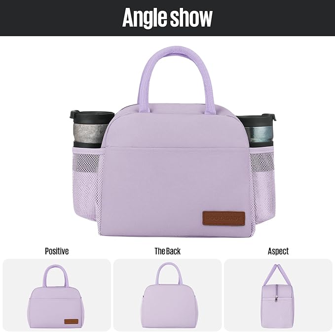 Lunch Bag Women/Men Lunch Box Women/Men (Lavender)