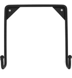 Milltown Merchants Metal Display Stand - Wall Mounted Decorative Plate Holder - Versatile Plate Hanger Stand - Black Metal Plate Stand (1 Pack, Large)