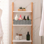 Toilet Paper Storage Basket Bathroom Counter Organizer Wicker Baskets for Organizing Cute Basket for Bedroom Nursery Room Kitchen Bathroom Decor-Gray