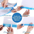 5 Super Jumbo Size 51"X47" Vacuum Storage Bags for Storage Organization