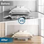 2 Pack Under Bed Storage Containers Bins, Humid-Proof Plastic Underbed Storage Bins, Clothes Storage and Organization Bags, Under the Bed Blanket Storage with Handles for Clothes, Bedroom, 70L