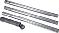 Household Essentials Heavy-Gauge 3-Piece Outdoor Clothesline Pole with Ground Sleeve — 85″ Galvanized Steel Freestanding Support Post with Nuts & Bolts for Receiver Bracket (Bracket Sold Separately)