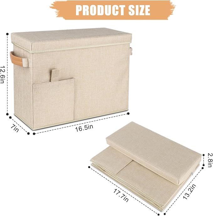 Toilet Paper Storage Basket, Collapsible Rolling Storage Bin Toilet Paper Holder for Bathroom, Tissue Toilet Paper Storage Cabinet with Wheel for Bathroom Organizer Container Dressers or Cabinets