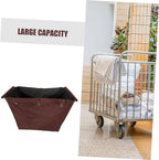 Laundry Cart Liners Bags Removable Replacement Liner for Commercial Laundry Carts Oxford Cloth Organizer for Efficient Clothes Storage for Hotels and Guesthouses