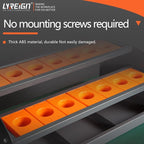 CNC Tool Rack for Workshop Storehouse Airplane Car Furniture Make, CNC Tool Holder on Desktop Placed, CNC Tool Storage Rack Placed on The Desktop