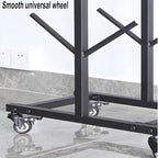 Freestanding Metal Snowboard & Ski Storage Rack for Garage or Home Gym - Organize with 4/5/6 Layer Options, Durable Triangle Design for Maximum Space Efficiency