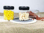 8oz Plastic Jars With Lids, Airtight Container for Food Storage, Clear Plastic Jars Ideal For Dry Food, Peanut Butter, Honey Jam,Cosmetics, Cream, Bathroom and Storage(set of24)