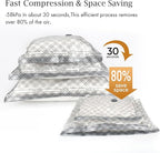 Travel Vacuum Storage Bags with USB Electric Pump, 9 Pack Compression Seal Bags for Luggage and Suitcase, Space Saver for Clothes and Clothing