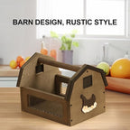 Egg Basket for Gathering Fresh Eggs, Farmhouse Egg Collecting Basket, Wood Chicken Egg Basket, Egg Basket Countertop. （Gray Medium） ZSHLXM