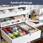 DIMJ Drawer Organizer Clothes- 26 Pack Baby Dresser Organizer for Nursery, Small Fabric Closet Drawer Organizer Bins for Underwears Socks, Foldable Storage Dividers Organization for Bedroom