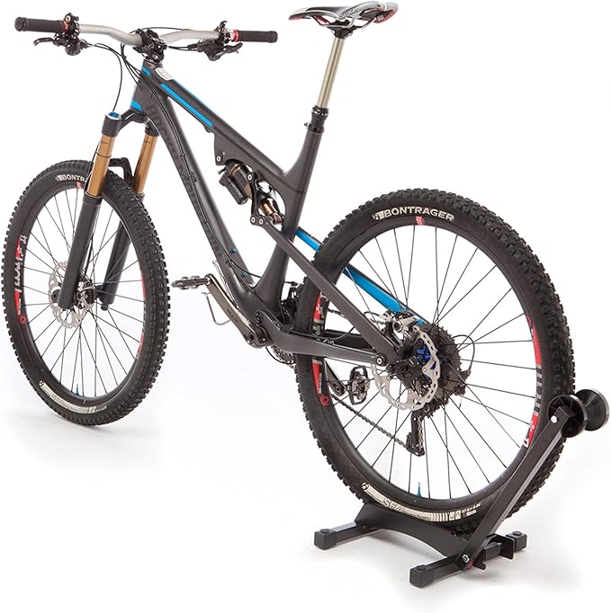 Feedback Sports | Rakk Bike Storage Rack | Freestanding Floor Bicycle Stand | Black