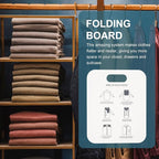 2pcs Shirt Folding Board Clothes Folder Pp Laundry Folding Tool for Home Use Purple