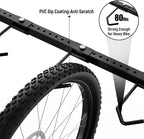 sogiv Freestanding Vertical Bike Storage Stand, Heavy Duty 5-Bike Capacity Floor Rack for Garage & Indoor, Space-Saving Bicycle Organizer
