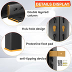 Metal Garage Shelving, 6-Tier 82" H x 39.4" W x 15.7" D Extra Tall Heavy Duty Storage Shelves Unit, Adjustable, Rust-Resistant Utility Rack for Warehouse, Basement, Pantry
