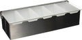 Winco Condiment Holder, 5 Compartment, S/S Base