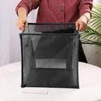SOUJOY 4 Pack Popup Laundry Hamper, Collapsible Mesh Laundry Baskets with Handles, Foldable Clothes Hamper, Easy to Open, Portable for Laundry Storage, Kids Toy, College Dorm or Travel
