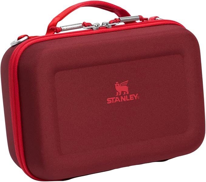 STANLEY All Day Mini Lunch Box | 4.2-quart | EVA Insulated Lunch Bag | Crush Resistant | Adjustable Strap | BPA-Free | Cranberry