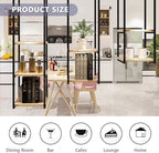 Ceiling Shelf Display Shelves Hanging Shelving Creative Flower Stand Ceiling Mounted Storage Rack Kitchen Pot Rack/Pan Racks Metal Iron Frame for Home Office Restaurant(30x30x140cm