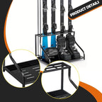 Ski Storage Rack Storage Practical Ski Equipment Organizer Snowboard Floor Stand for Skiing Poles Home