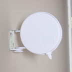Household Essentials Single Line Retractable Clothesline for Hanging Laundry, 40 Feet, White