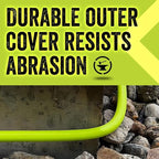 Flexzilla Garden Hose with SwivelGrip, 5/8 in. x 100 ft., Lightweight All-Weather Water Hose, Durable and Flexible, Leak-Free Connections