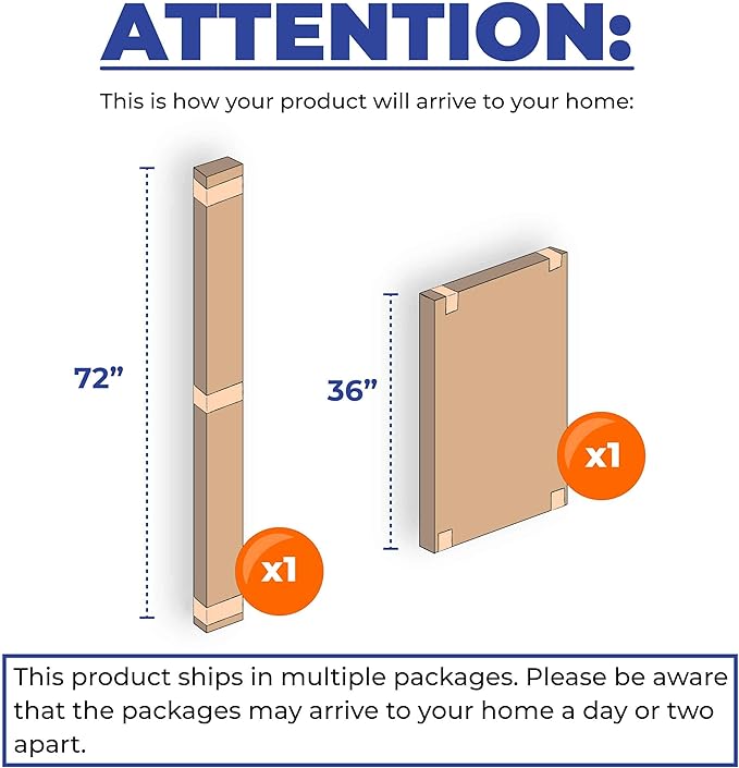 MonsterRAX Storage Solutions Garage Ceiling Storage Rack - Heavy Duty Overhead Rack, Adjustable Shelving - 3x6, White, 12"-21"