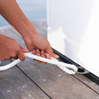 LIFETIME Outdoor Storage Deck Box, 130 Gallon, Arctic White, Lockable, UV-Protected, for Decks and Marine Docks