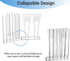 Bottle Drying Rack,Kitchen Glove Holder, Stainless Steel Gloves Drying Rack,Baby Bottle Dryer Rack,Plastic Bag Drying Rack,Rubber Glove Drying Rack for Dishwashing