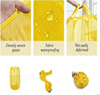 The upgraded pop-up laundry basket features a breathable side pocket mesh design, making it ideal for rooms, apartments, dormitories, travel, business trips, and children's storage (1,yellow)