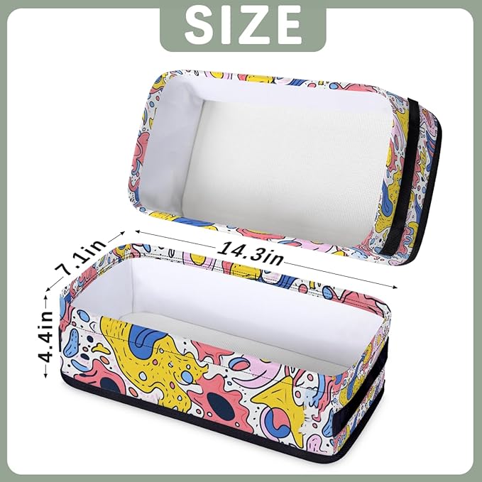Bathroom Storage Basket Waterproof Foldable Storage Bins with Handles Decorative Toilet Paper Basket for Organizing House Bathroom Toiletries