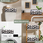 Sports Baseball Bathroom Storage Baskets Waterproof Bathroom Counter Organizer Decorative Toilet Paper Storage Basket for Organizing for Bathroom Living Room Decor