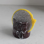Natural Marble Travertine Sponge Holder for Kitchen Counter, Drying Rack, Sponge Caddy for Sink Organizer - Rosa Levanto Marble