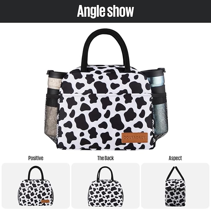 Lunch Bag Women/Men Lunch Box Women/Men (cow)