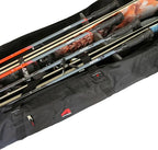 TRAPSKI Traveler Rack for Dual/Double Ski Travel Bags | Rack Insert is for Skis Only | Marine Grade HDPE Plastic | Premium Strap Included | 3 Year Warranty | Made in the USA