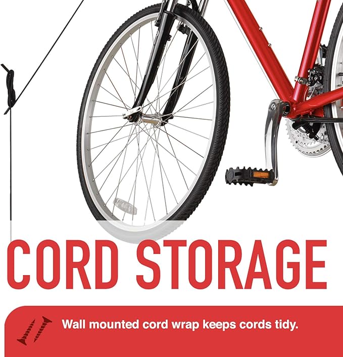 Racor - Ceiling-Mounted Bike Lift - Up to 50 lbs