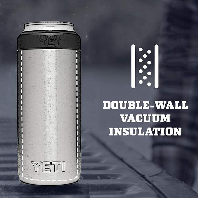 YETI Rambler 12 oz. Colster Slim Can Insulator for the Slim Hard Seltzer Cans, Seafoam (NO CAN INSERT)