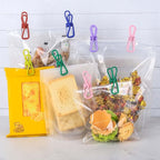 30pcs Chip Clips, 2.2 inch Bag Clips, Small Metal Clothes Pins, Colored