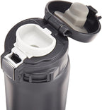 Zojirushi SM-SA36BA Stainless Steel Mug, 12-Ounce, Black