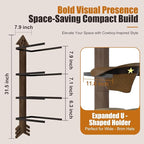 Cowboy Hat Rack -Cowboy hat holder for wall With Heavy- Organize and Display Your Hats with Ease, Wall Mounted Hat Hanger Western Decor for Cowgirl Hats- Ideal Western Decor