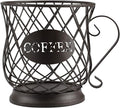 TreeLen Coffee K Cup Holder, K Pod Storage Organizer, Keurig Cup Holder for Countertops, Kcup Holders for 35 K cups – Matte Bronze
