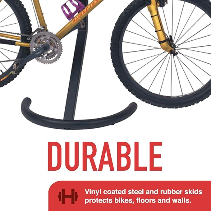 Racor - PLB-2R Gravity Bike Rack - Wall Bike Stand