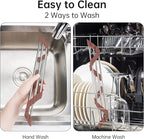 Tomorotec Triangle Roll-Up Dish Drying Rack for Sink Corner Small Foldable Stainless Steel Over The Sink Multipurpose Kitchen Drainer Caddy Trivet Rustproof Storage Shelf (Chocolate Brown)