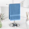 Hand Towel Holder, Stainless Steel Towel Holder Stand for Bathroom, Kitchen Countertop, T-Shaped Hand Towel Rack Stand, Brushed Nickel