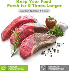 [2025 New] Bonsenkitchen 11” x 150’ Vacuum Sealer Bags Rolls with Cutter for Food Storage, Commercial Grade, BPA Free, Great for Meal Prep and Sous Vide Cooking | EASY TO CUT & SEAL, Commercial-grade