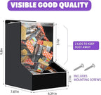 Candy Dispenser Countertop with Lids,Acrylic Laundry Pods Dispenser,Wall Mounted Storage Dispenser for Laundry Room Pantry Office Store