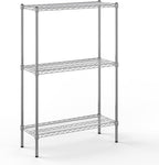 14" Deep x 36" Wide x 54" Height Wire Shelving Kit | 3-Tier | NSF Commercial Storage Rack Unit