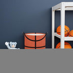 Basketball Kids Laundry hamper Baby Hamper for Nursery Boys Kids Hamper Room Decor for Home(Basketball Pattern)