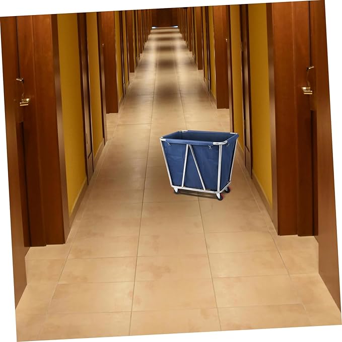 Removable Laundry Cart Liner Oxford Cloth Replacement Bag for Housekeeping and Hotel Use Storage for Cleaning Carts and Organizing