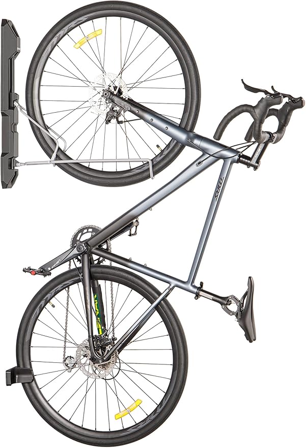 CXWXC Bike Rack Garage - Swivel Bike Wall Mount Rack - Bike Hangers for Garage, Space-Saving, Indoor Bike Storage Rack for Road, MTB, and Hybrid Bicycles