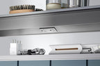 Kohler 81147-SLE-DA1 Maxstow Frameless Medicine Cabinet Mirror with Lights, LED Light, Mirror Door & Staggered Shelves, Rectangular Frame, 17 in. W x 40 in. H